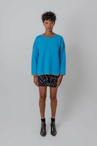 Eddie Sweater | Aqua