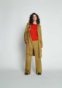 Casey Coat | Burnt Gold