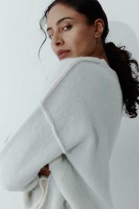 Eddie Virgo Sweater - Ice Cream