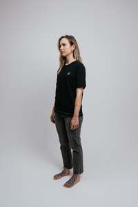 New: Buddy Tee | Black | Womens