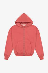 The Plains Zip Hood - Melon