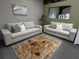 Sofas: NZ Made Lounge Suite 2.5+3 Seater - Los Angeles