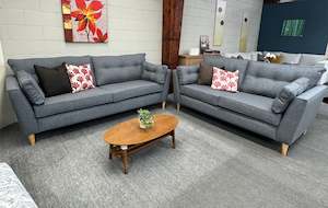 NZ Made Lounge Suite 2+3 Seater - Madrid