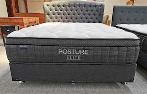 base with mattress: Dream Night* Queen Bed 2Pcs NZ Made Base with a 38cm Thick Plush Mattress
