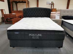 Mattress: Bethany Queen Bed 3Pcs NZ Made Base, Headboard & 35m Thick Pocket Spring Mattress