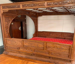 Bed Frames: Antique Chinese Canopy Bed