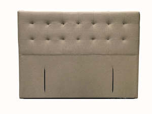 Headboards: Bella Beige Fabric Headboard in Single/ King Single/ Double/ Queen/ King/ Super king from