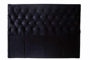 Headboards: Selina Black Headboard in Queen/ King/ Super king from