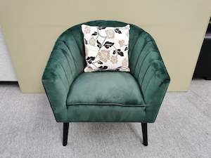 Nola Velvet Arm Chair