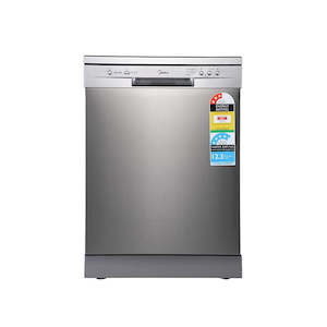 Built: Midea14 Place Setting Dishwasher Stainless Steel