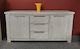 Amanda White Wash Solid Wooden Buffet - 1.8m