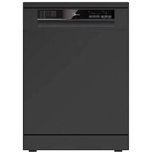 Midea 14 Place Setting Dishwasher Black Steel 3 - Year Warranty