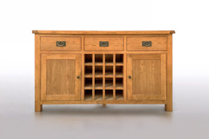 Richmond Buffet 2 Door with Wine Rack - 1.5M