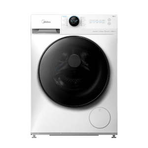 Midea 9KG Steam Wash Front Loader Washing Machine With Wi-Fi - White Color 3 Years Warranty