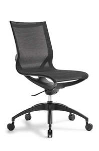 Boardroom Meeting Chairs: Float no arms, Nylon Base, Standard Castors
