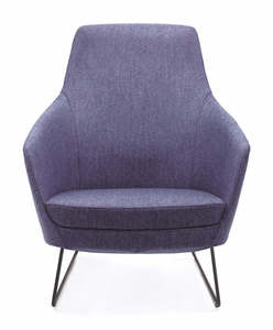 Lounge Furniture: Annette Lounge: S7 Black Sled