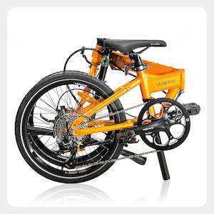 HOT: DAHON FOLDING BIKE /LAUNCH D8 /Orange, 20inch, 8-Speed, Disc-brake, 12.1Kg