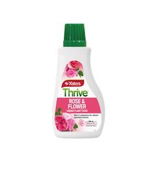 Fertiliser: Yates Thrive Rose and Flowers liquid Concentrate 500ml