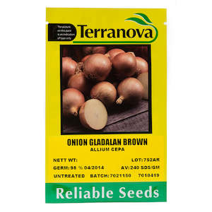Vege Seeds: Onion - Gladalan Brown