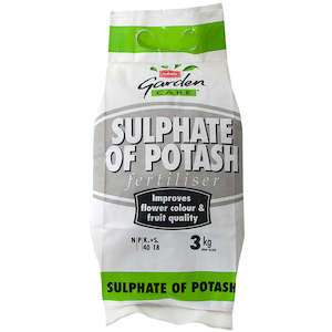 Fertiliser: Sulphate of Potash Fertiliser
