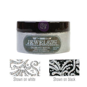 3d paste: Art Extravagance Jewel Texture Paste-Diamond rings