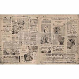 decoupage: ReDesign Tissue -NewsPrint