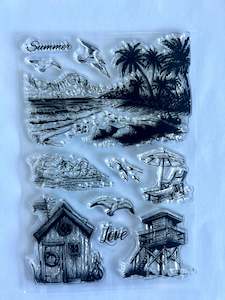 Decor Stamps: Stamps-At the Beach