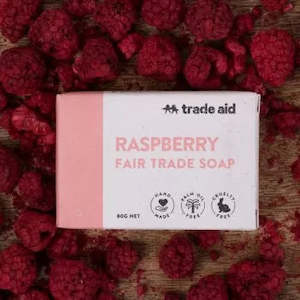 Beauty And Wellbeing: TradeAid Fair Trade Raspberry Soap