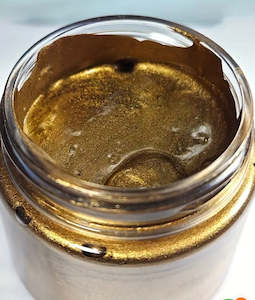 Water Colour Paints: Old Gold Metallic paint