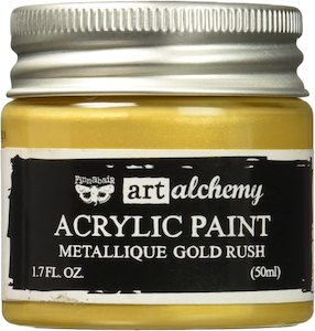 Water Colour Paints: Art Alchemy Métallic Paint-Gold Rush