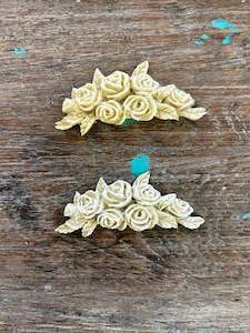 Magnolia Flexible Mouldings: Magnolia Flexible Mouldings-Rose bunch