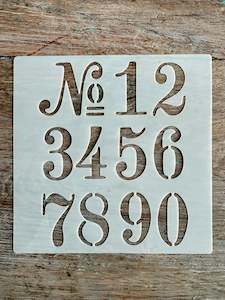 Stencils: Stencil-Stylish Numbers