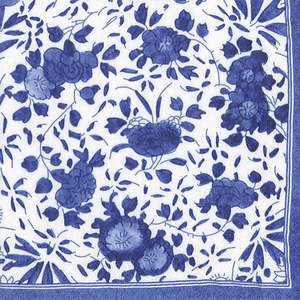Designer Napkin-Delft Blue-Large