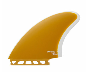 Products: Captain Fin CF Keel single Tab - Yellow