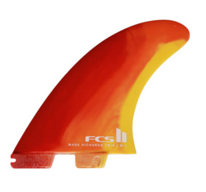 FCS II MR TWIN + STABILISER FIN - Sunset