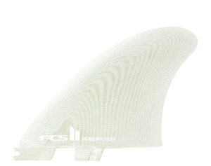 FCS ​Modern Keel PG Twin Fin clear