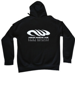 NEW WAVE HOODIE - Black / white