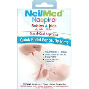 Sinus: NEILMED Naspira Nasal Oral Aspirat.