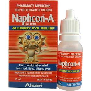 Eye Care: NAPHCON-A Eye Drops 15ml