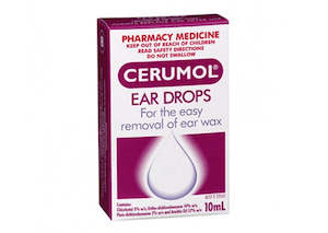 Ear Care: CERUMOL Ear Drops 10ml