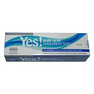 Pregnancy Care: Yes! Baby Now Ovulation Test 4pk
