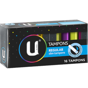 Sanitary Pads Tampons: U BY KOTEX Tampon Regular 16s