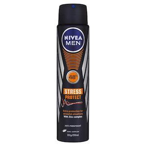 Deodorant: NIVEA Deo Stress Prot. M Aero 250ml