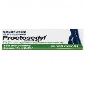 Digestive Care: PROCTOSEDYL Oint 15g