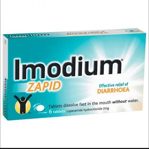 Digestive Care: IMODIUM Zapid 2mg 6tabs