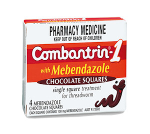 Digestive Care: COMBANTRIN Chocolate Squares 4