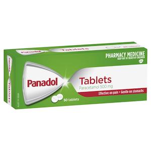 Pain Relief: PANADOL 500mg Tablets 50s