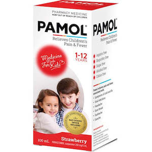 Pain Relief: Pamol All Ages S/ber Col/Free 100ml