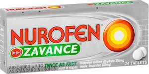 Pain Relief: NUROFEN ZAVANCE Tabs 24s