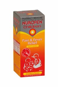 Pain Relief: NUROFEN Child Liq. Strawberry 100ml